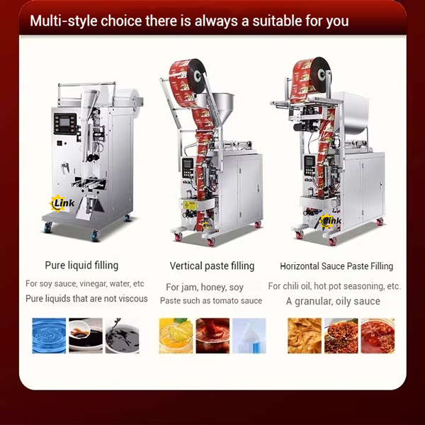 Various types of packaging machines