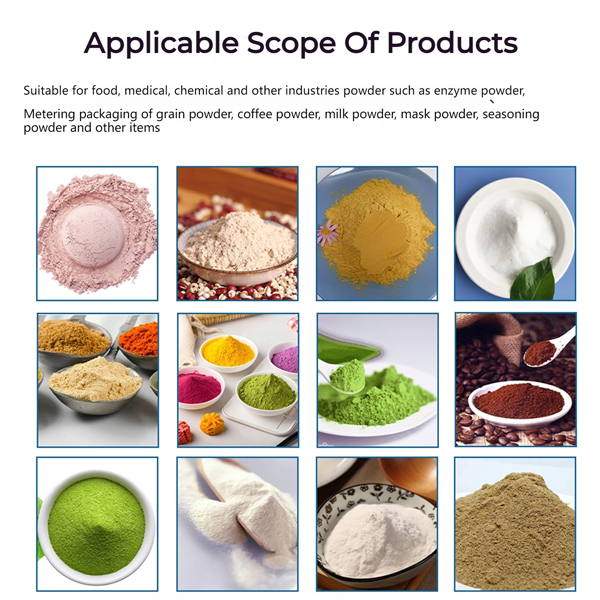 Packaging materials such as milk powder, seasoning powder