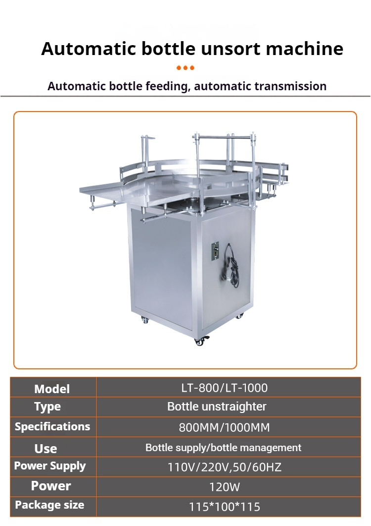 Bottle unscrambler