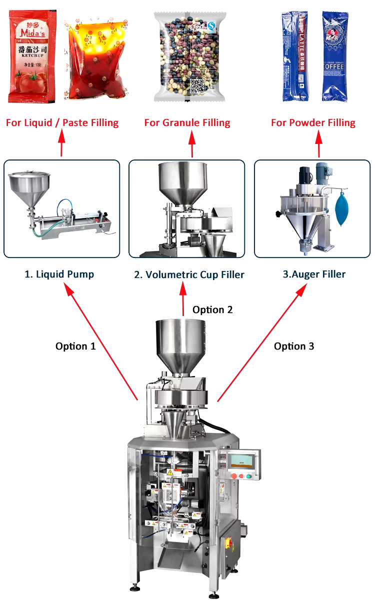 Coffee bean packaging machine