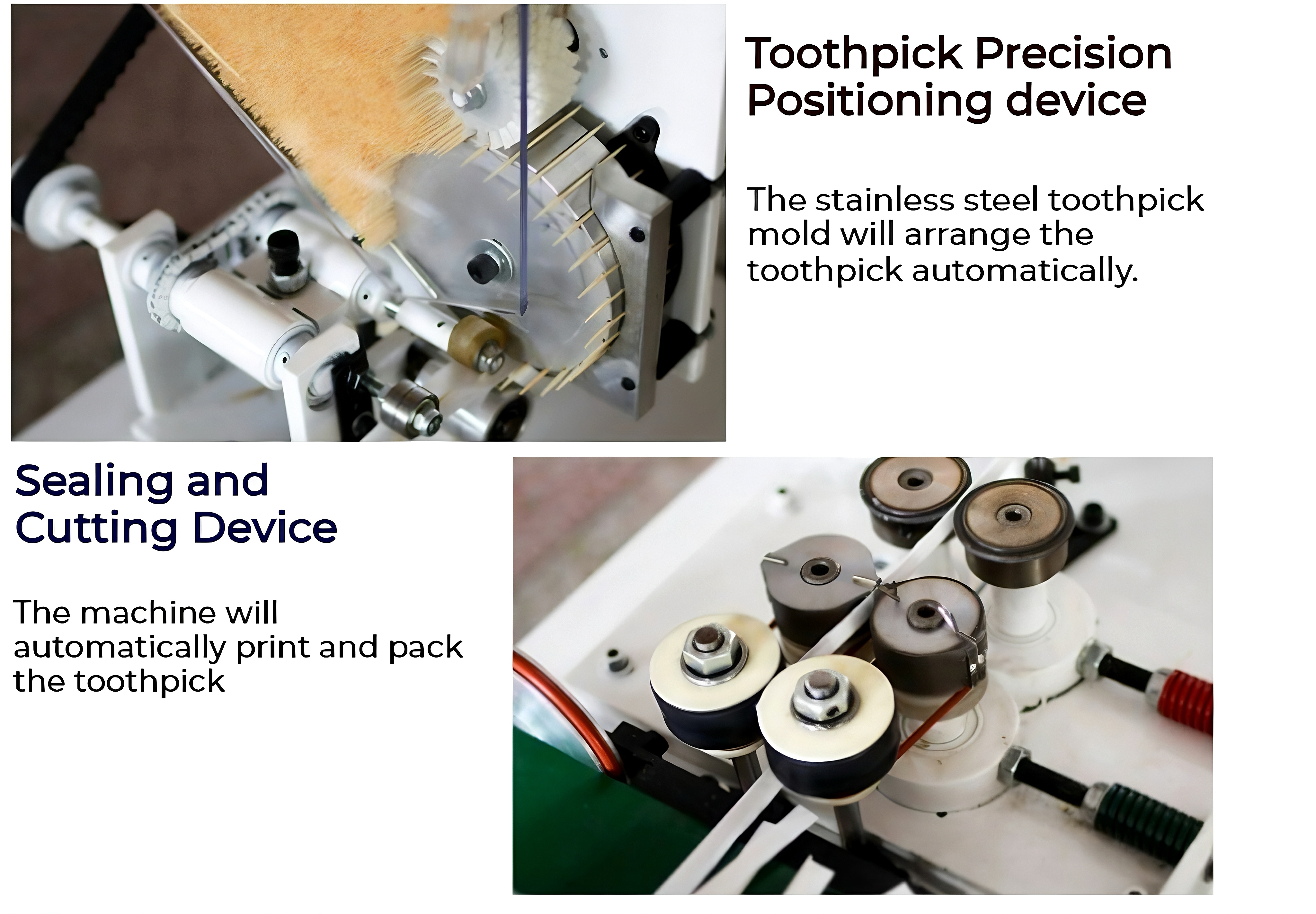 mini toothpick machine