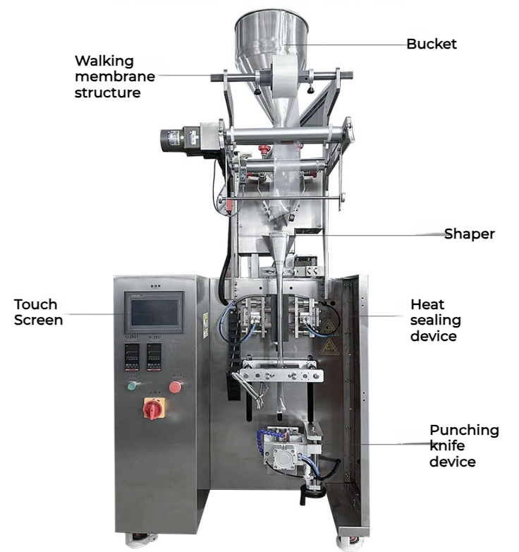 Flour packaging machine