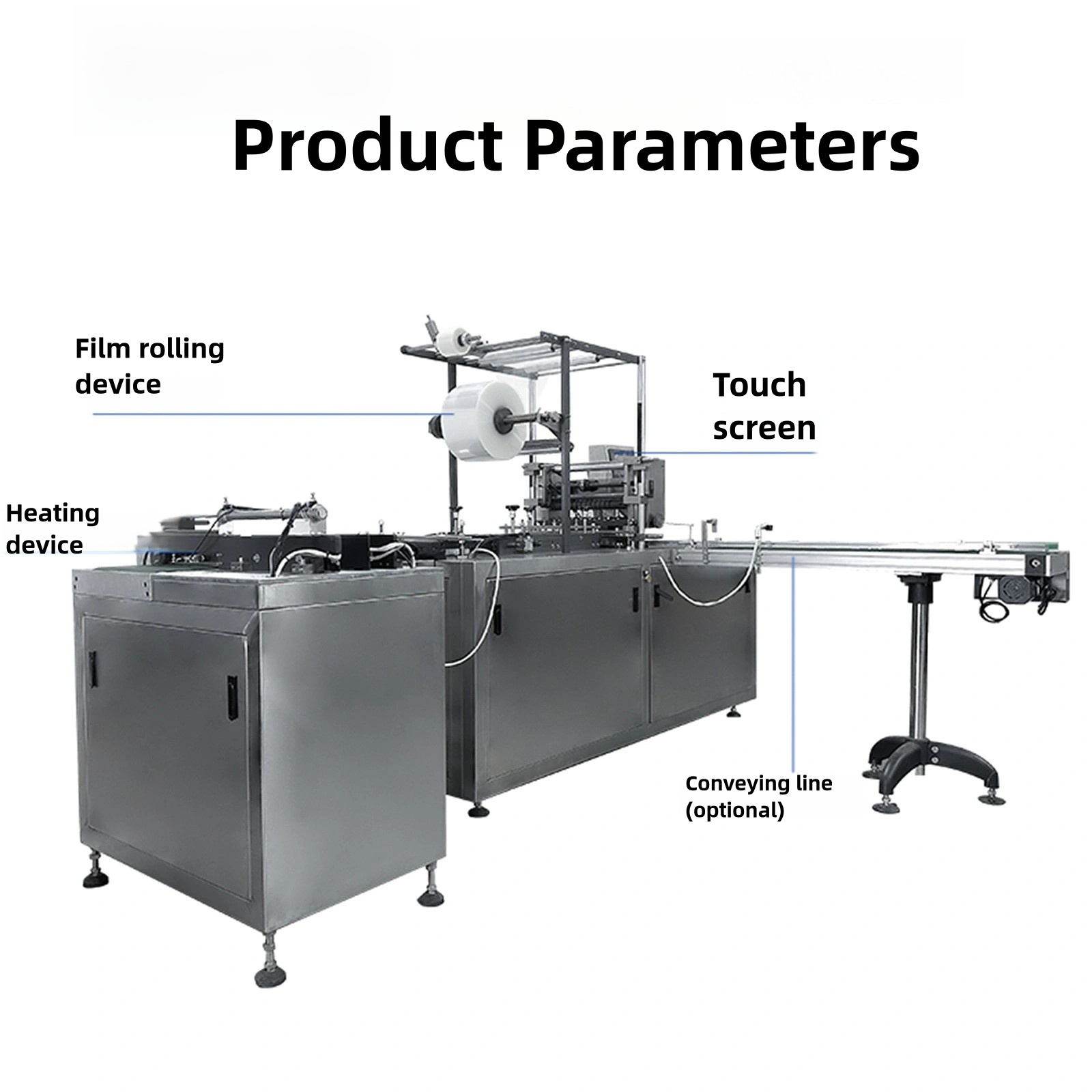 Cellophane packaging machine