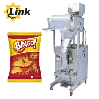 potato chip packaging machine