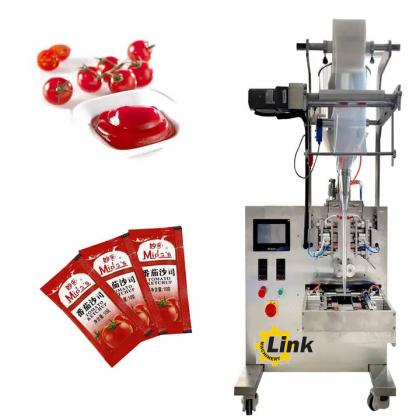 Liquid paste packaging machine