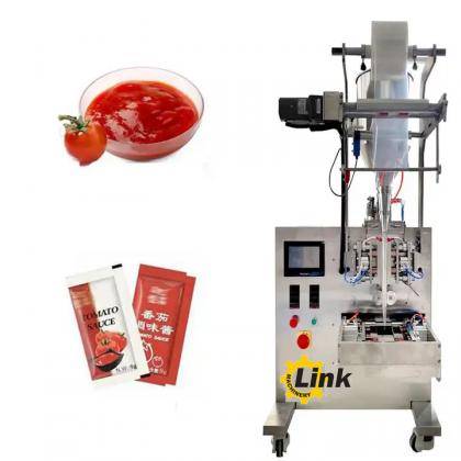 Liquid paste packaging machine