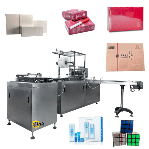 Cellophane packaging machine