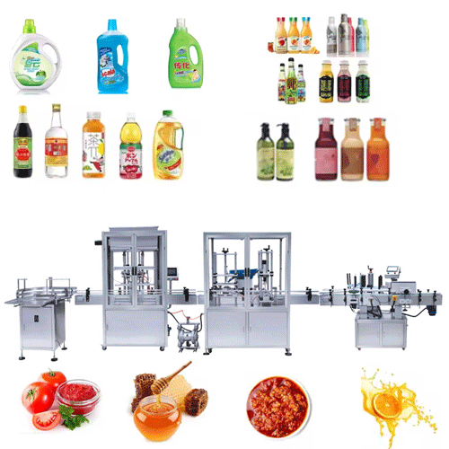 Automatic filling multifunctional machine