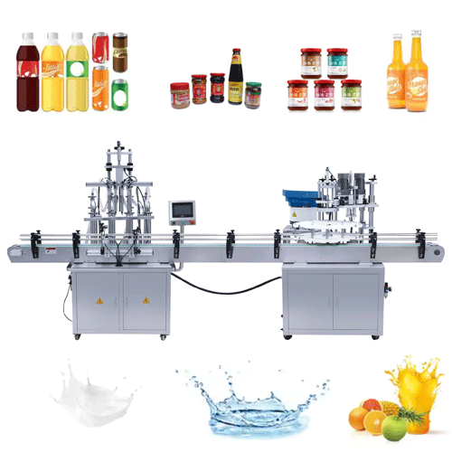 The most perfect solution for edible oil filling machine production line