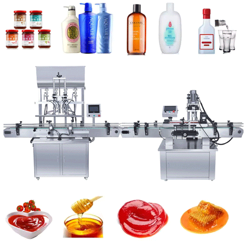 How is laundry detergent filled and how does the filling machine work?